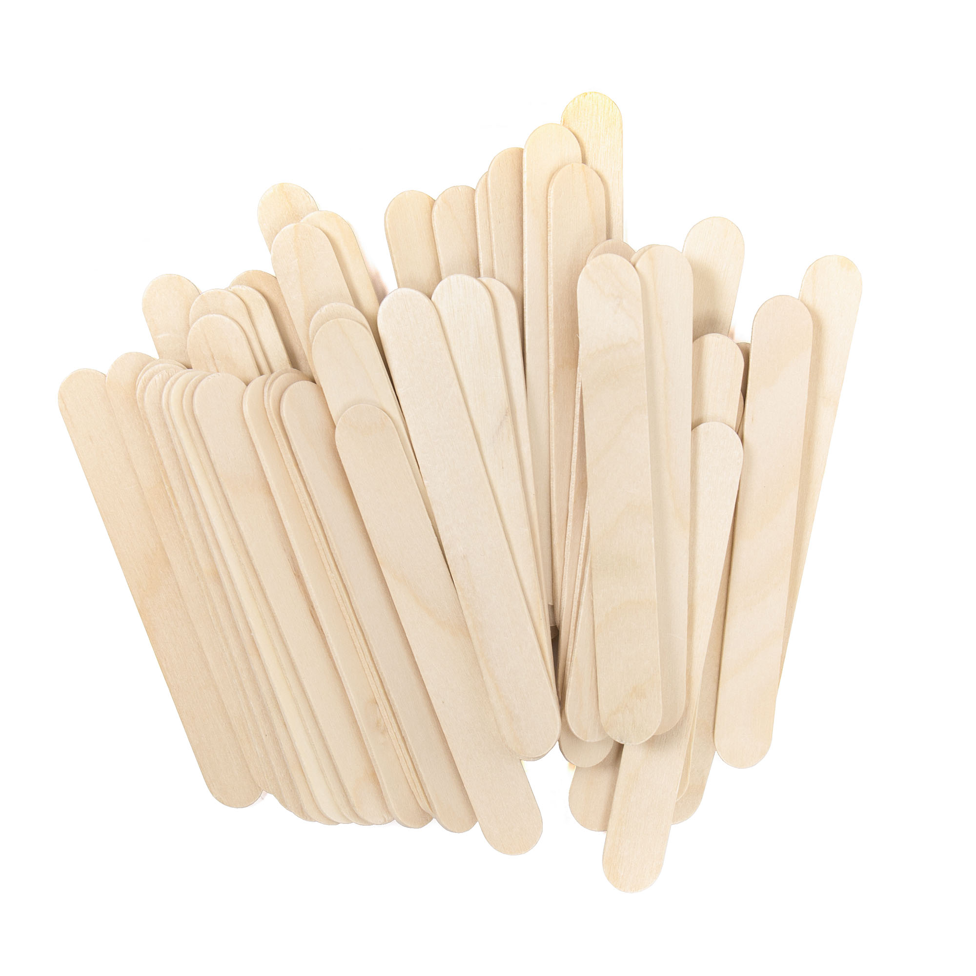 Go Create Small Wood Beige Craft Sticks, 50-Pack